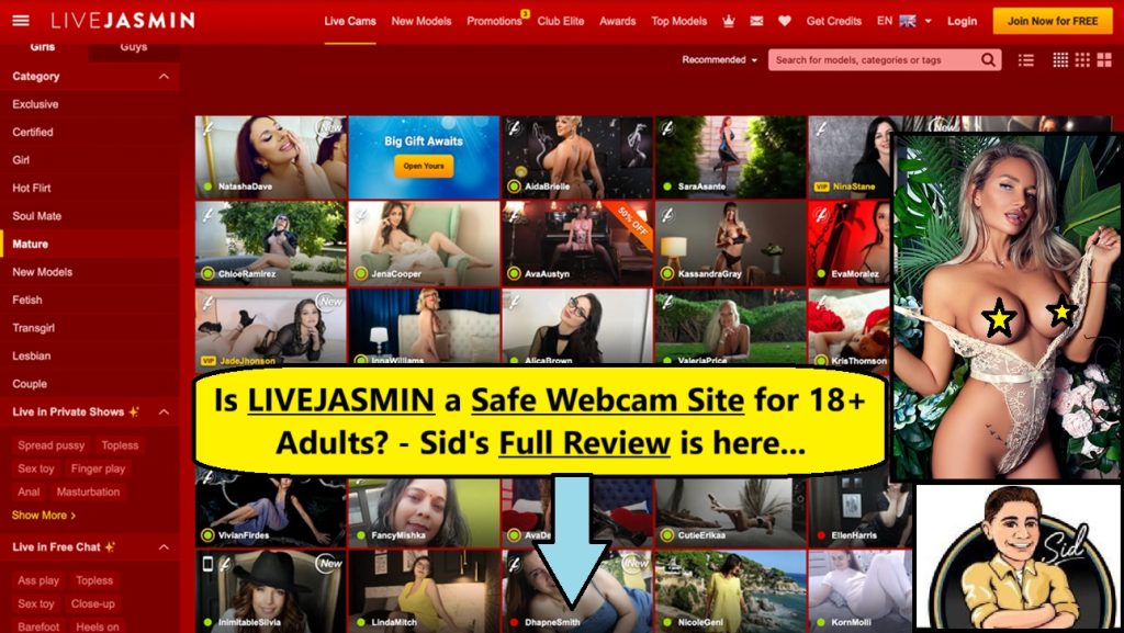 Livejasmin safe cam site